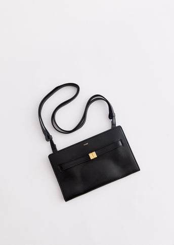 Belted Leather Crossbody