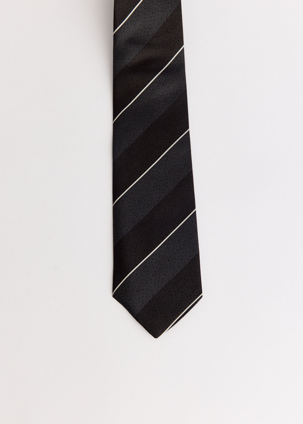 Silk Wide Stripe Tie