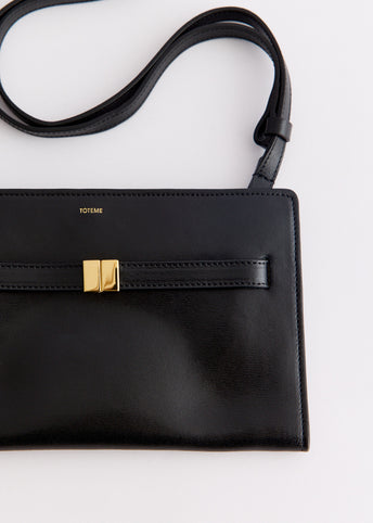 Belted Leather Crossbody