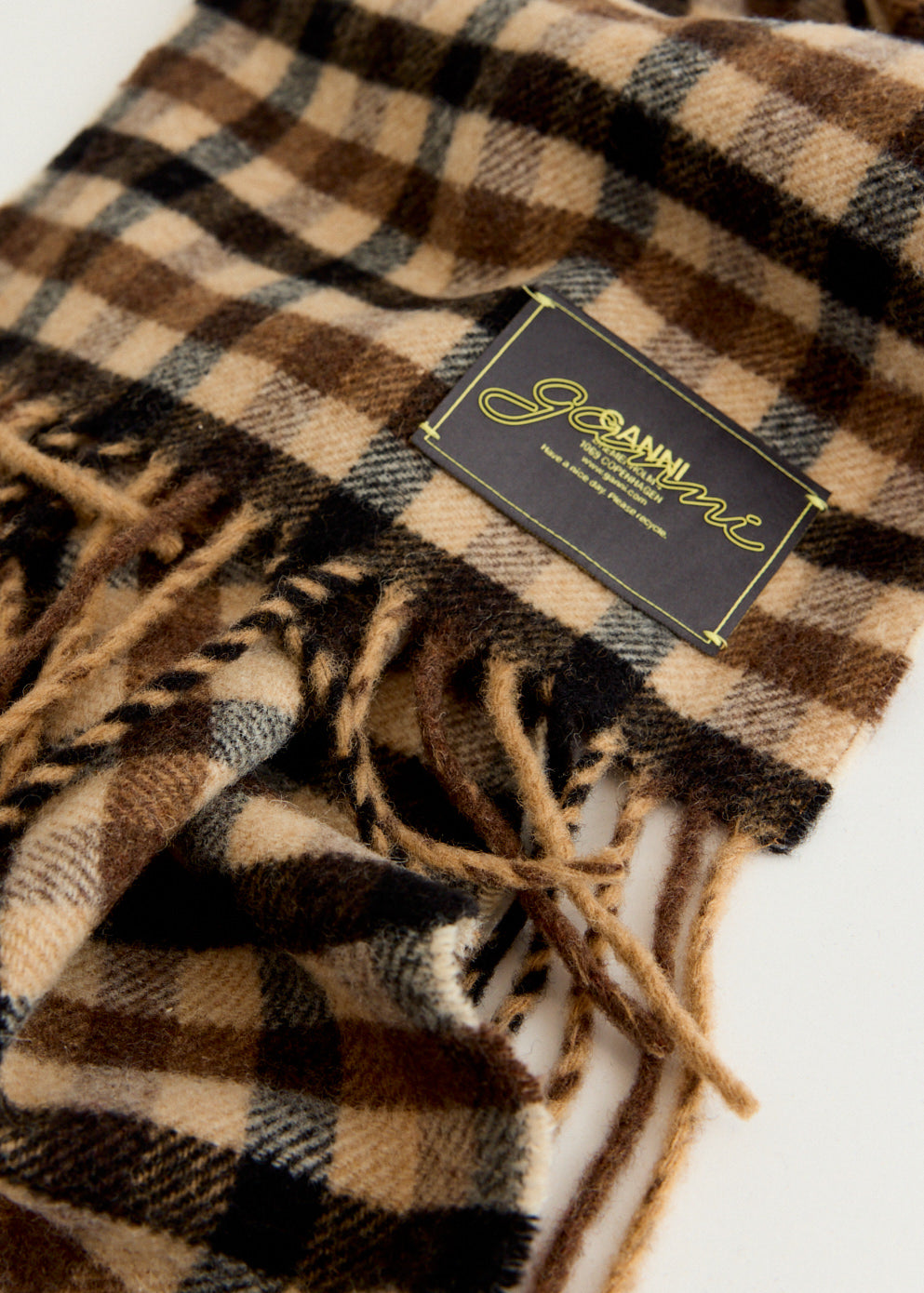 Graphic Wool Scarf