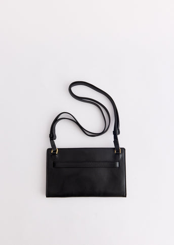 Belted Leather Crossbody