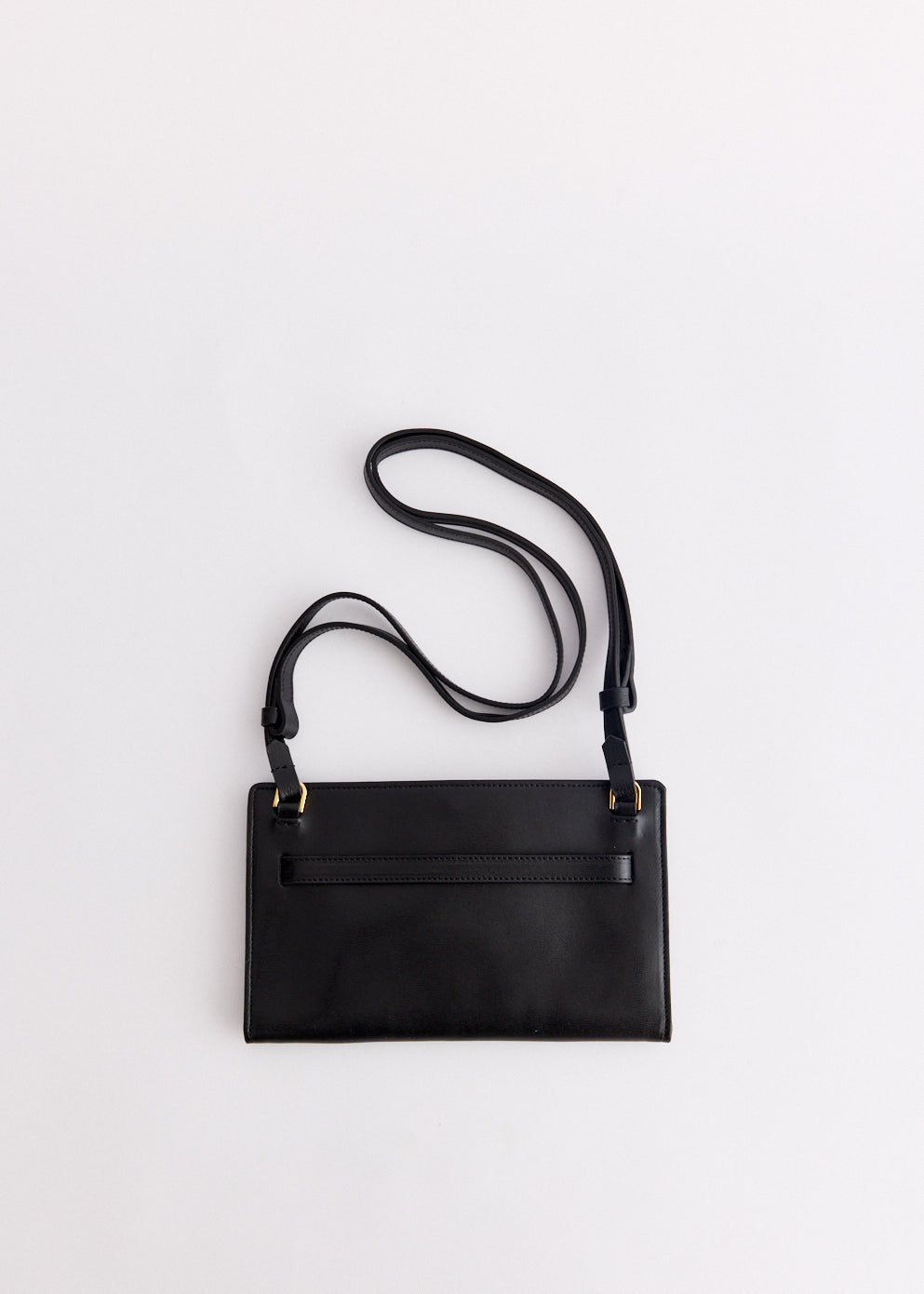 Belted Leather Crossbody