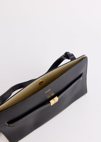 Belted Leather Crossbody
