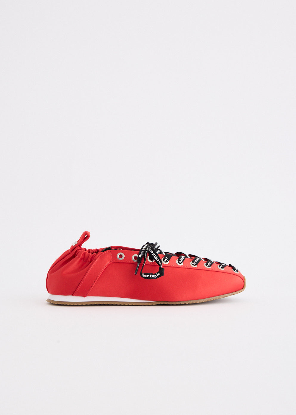 Lace Up Sporty Ballerinas