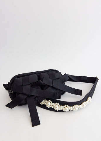 Beaded Classic Bow Crossbody Bag