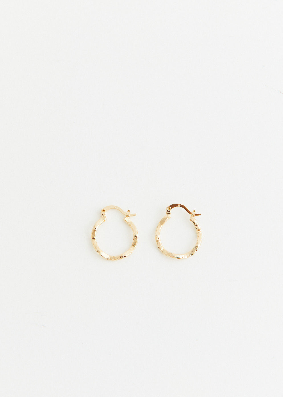 Wave Hoop Earrings