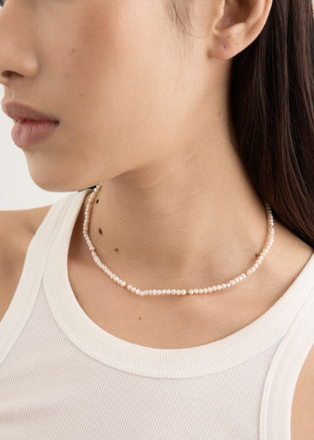 Small Beads Freshwater Pearls Necklace