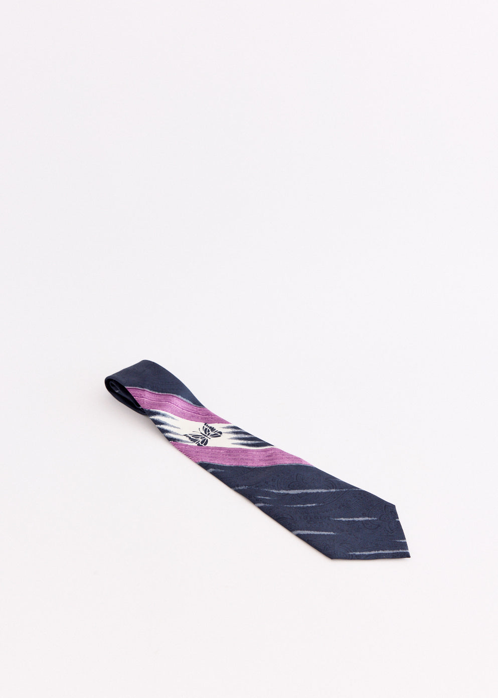Silk Paisley Satin Neck Tie