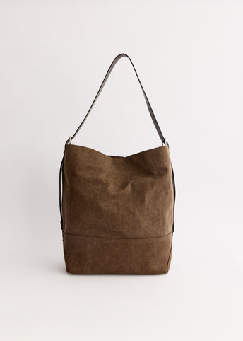 Belted Tote Bag