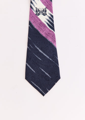 Silk Paisley Satin Neck Tie