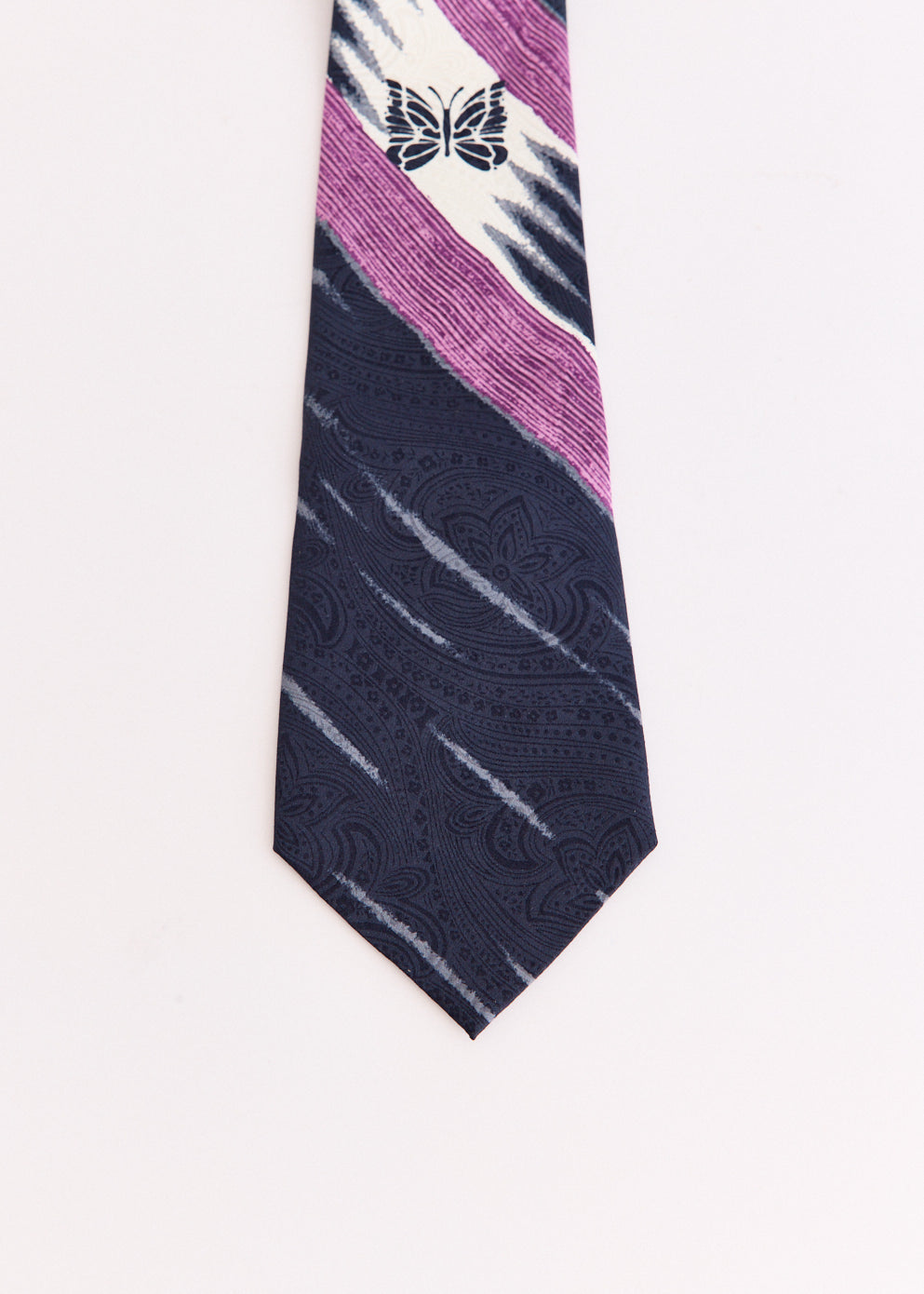 Silk Paisley Satin Neck Tie
