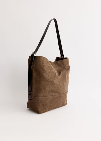 Belted Tote Bag