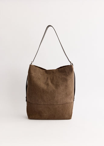 Belted Tote Bag