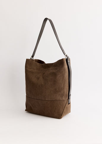 Belted Tote Bag