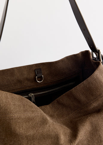 Belted Tote Bag