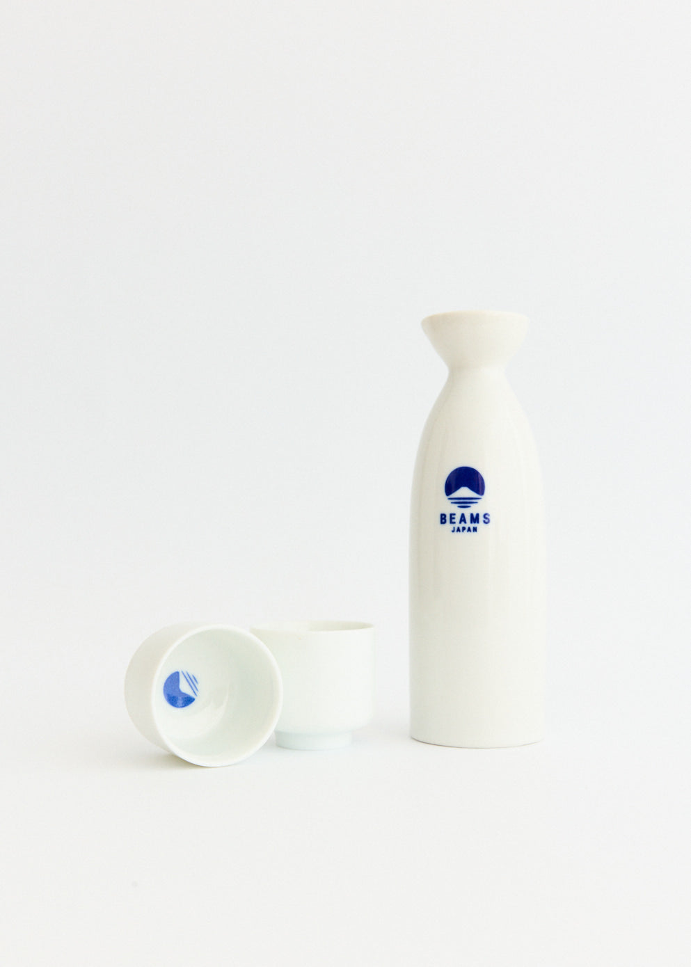 Sake Bottle And Cup Set (1 Bottle And 2 Cups)