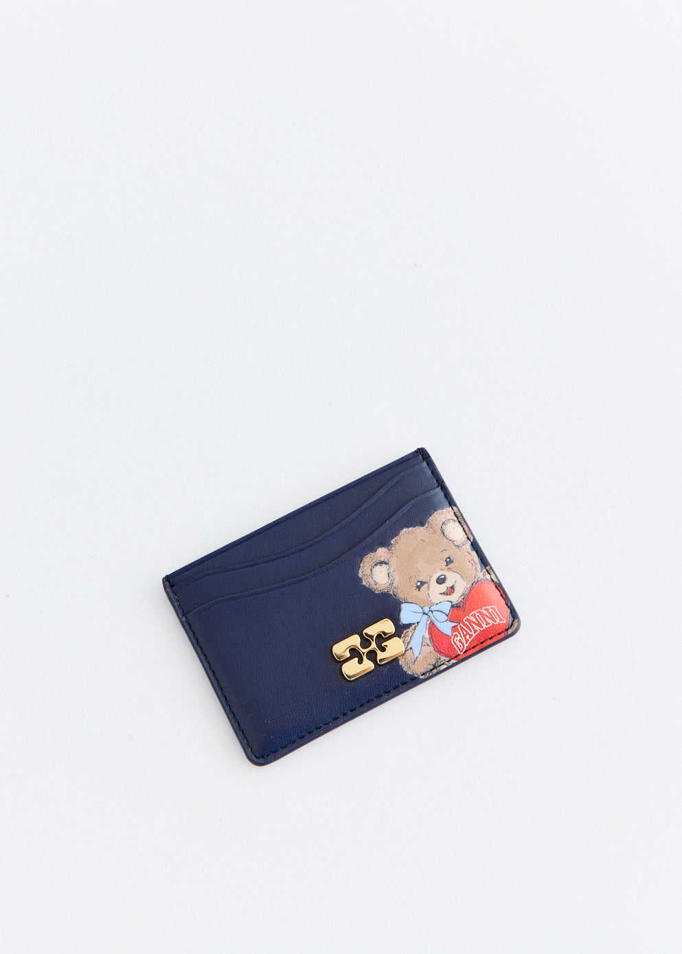 Bou Card Holder With Bear