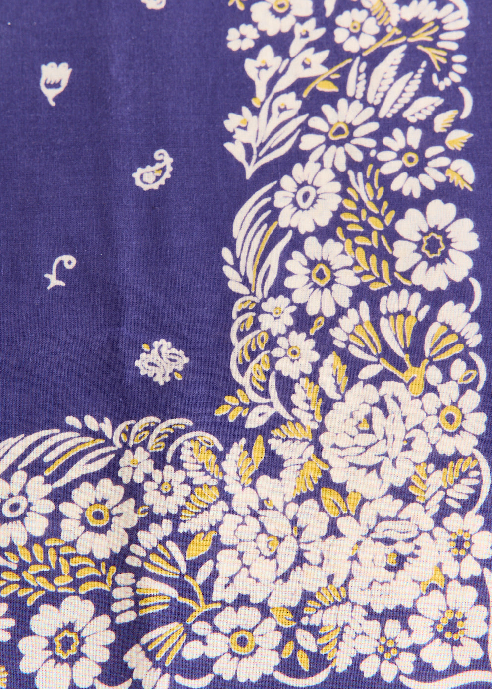 Fastcolor Selvedge Bandanna (CHURCHILL GARDEN)