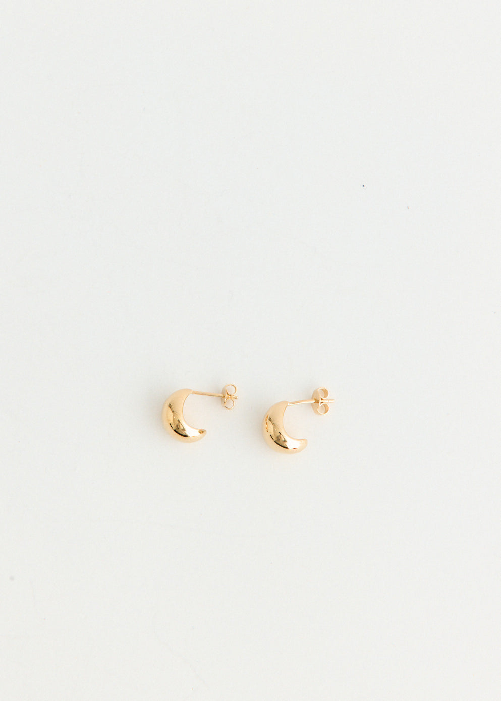 Half Dome Hoops Earrings