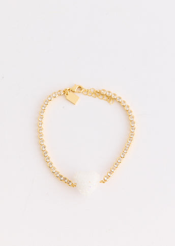 Jelly Heart Tennis Bracelet