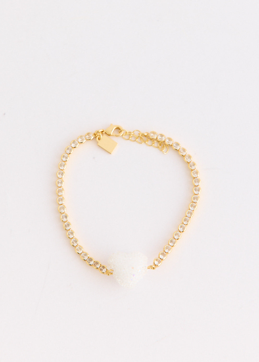 Jelly Heart Tennis Bracelet