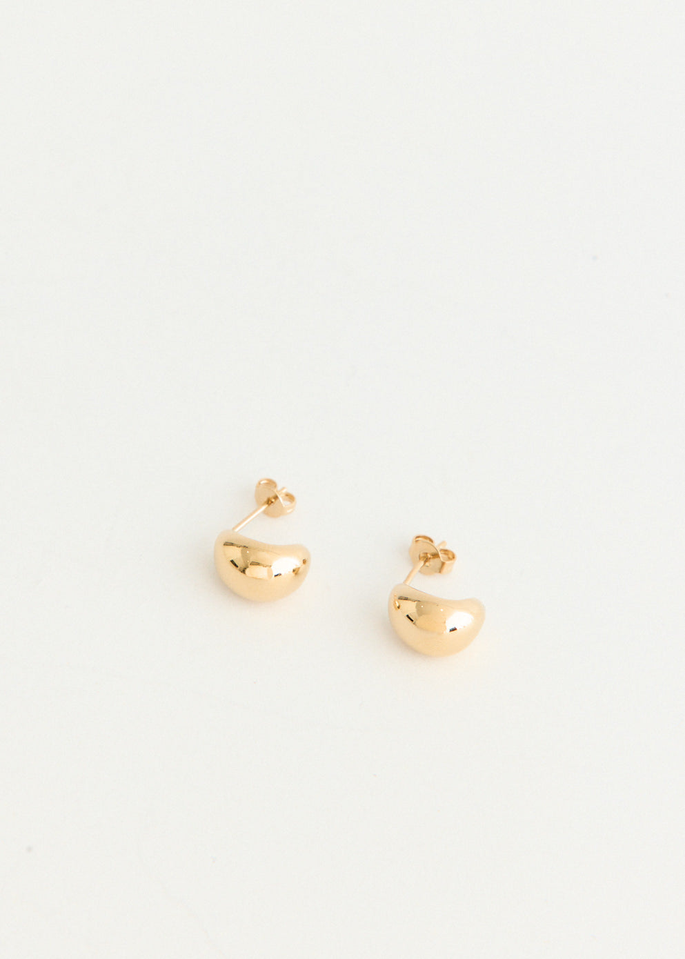 Half Dome Hoops Earrings