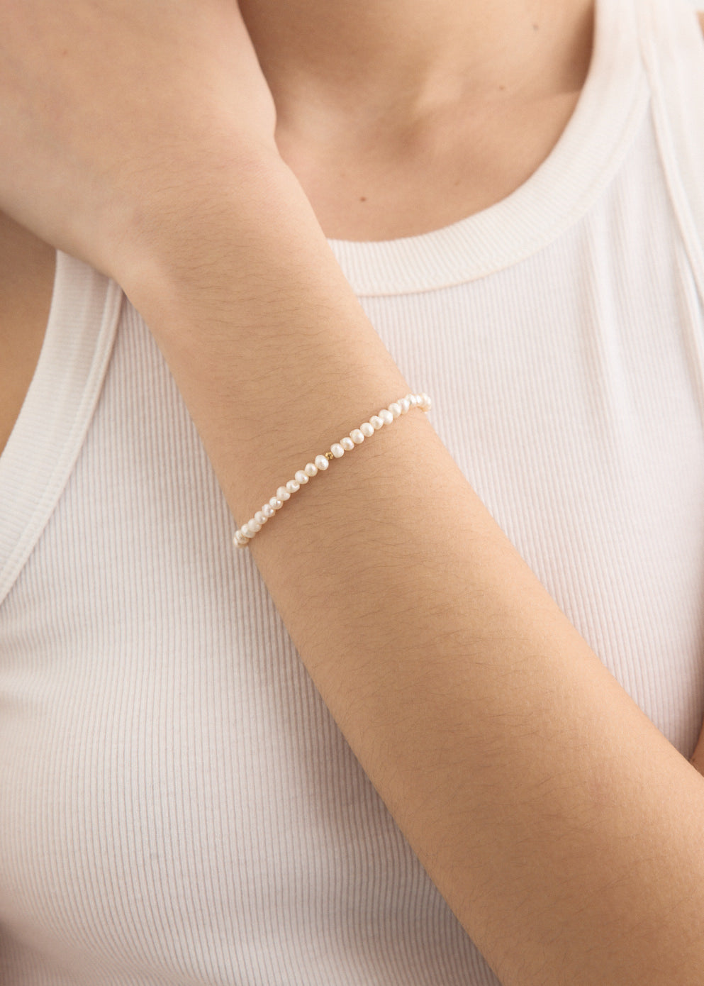 Small Beads Freshwater Pearls Bracelet
