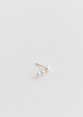 Trois Perle Earring