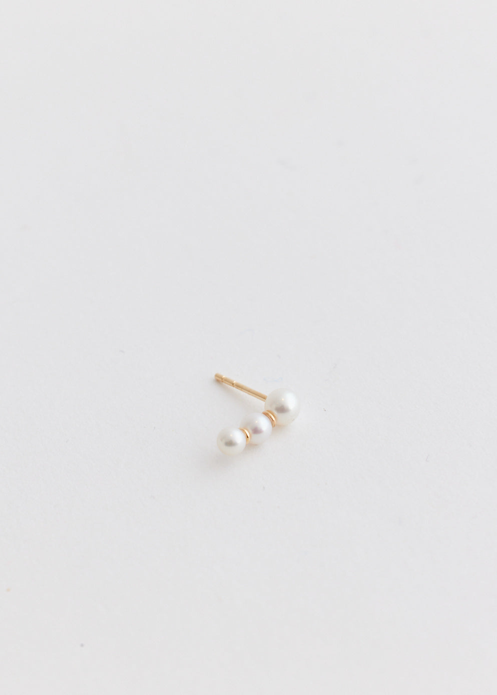 Trois Perle Earring