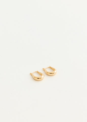 U-Shaped Hoop Earrings