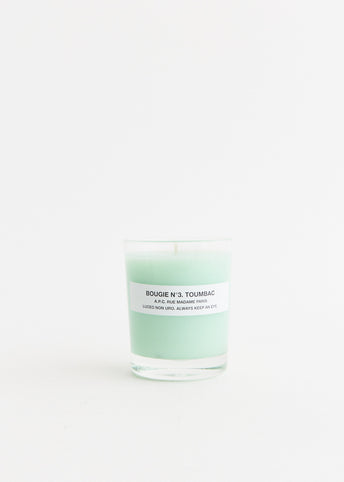 Bougie N°5. Toumbac Candle