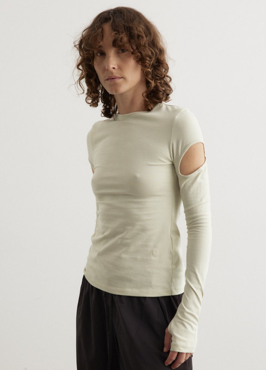 Sleeve Hole T-Shirt