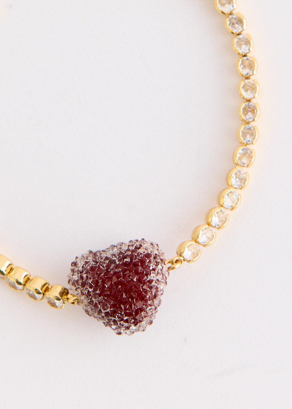 Jelly Heart Tennis Bracelet