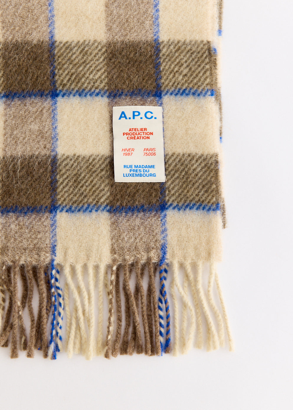 Leon Fringed Scarf
