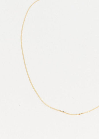Demi Herringbone Necklace 18"