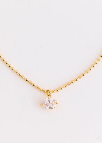 City Night Oval Necklace