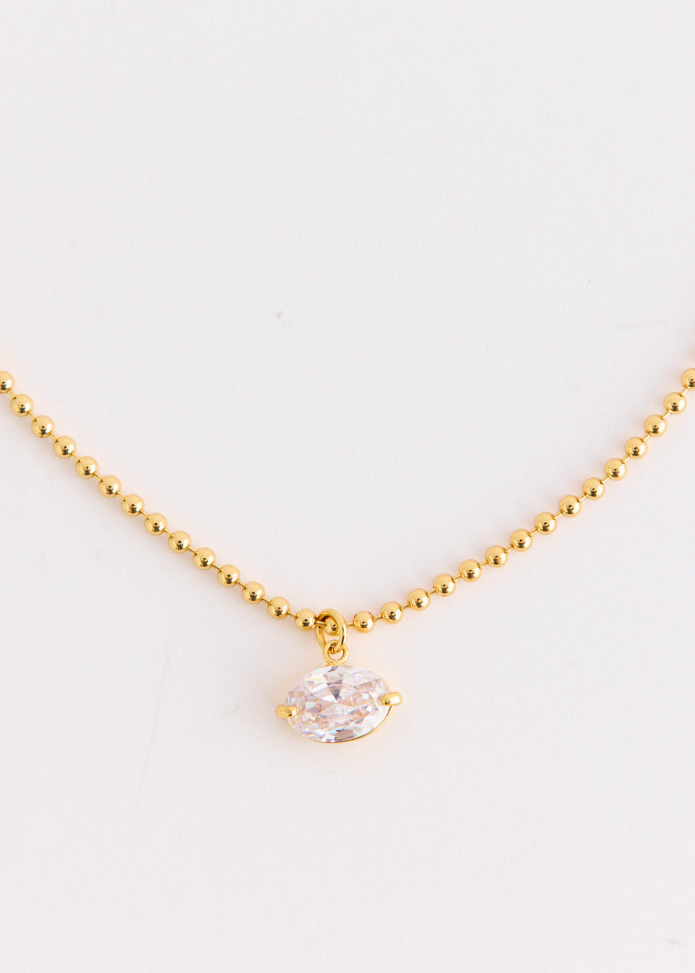 City Night Oval Necklace