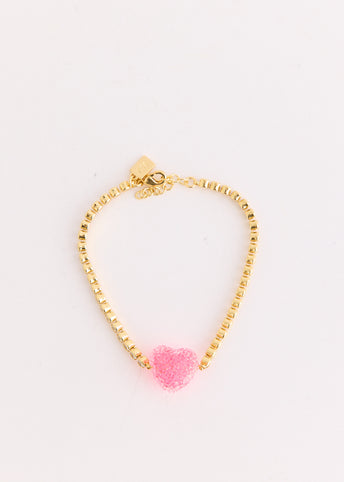 Jelly Heart Tennis Bracelet