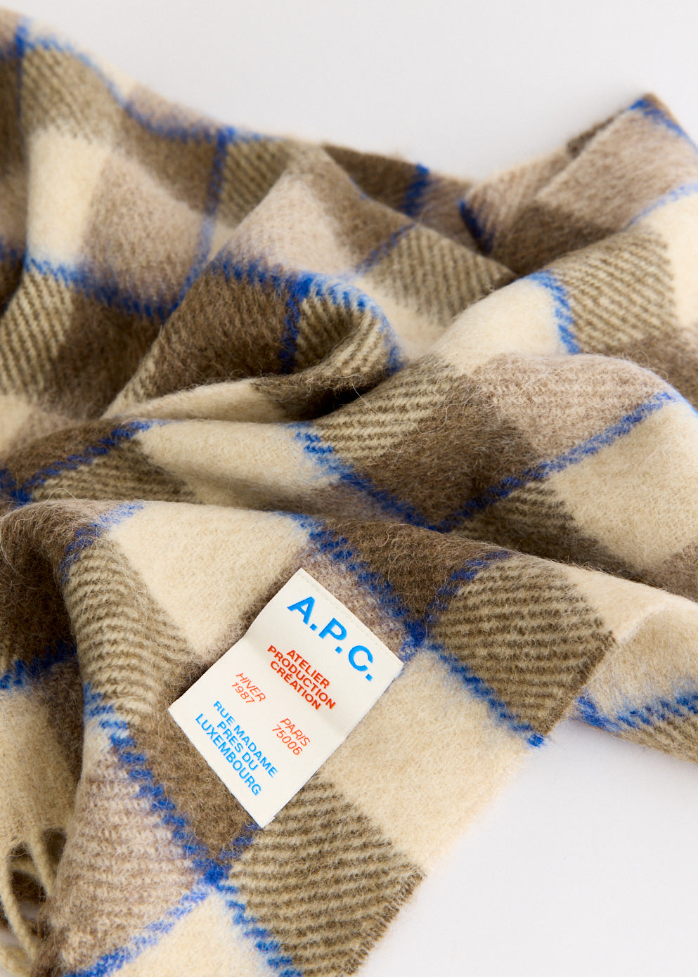 Leon Fringed Scarf