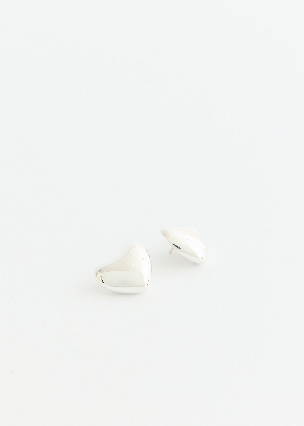Small Voluptuous Heart Earrings