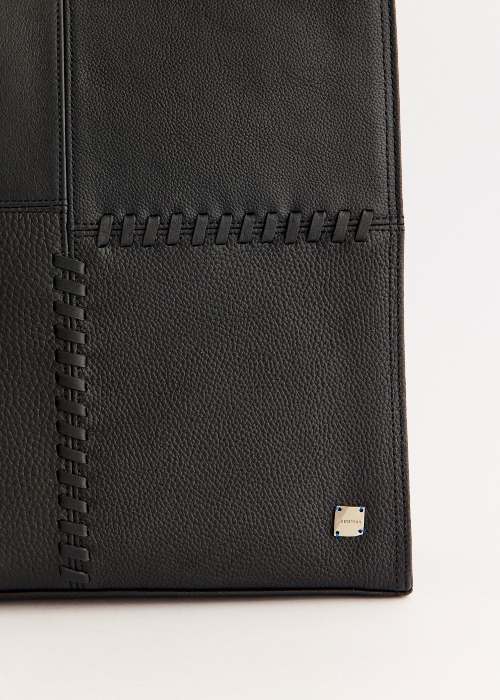 Four Grain Leather Tote Bag
