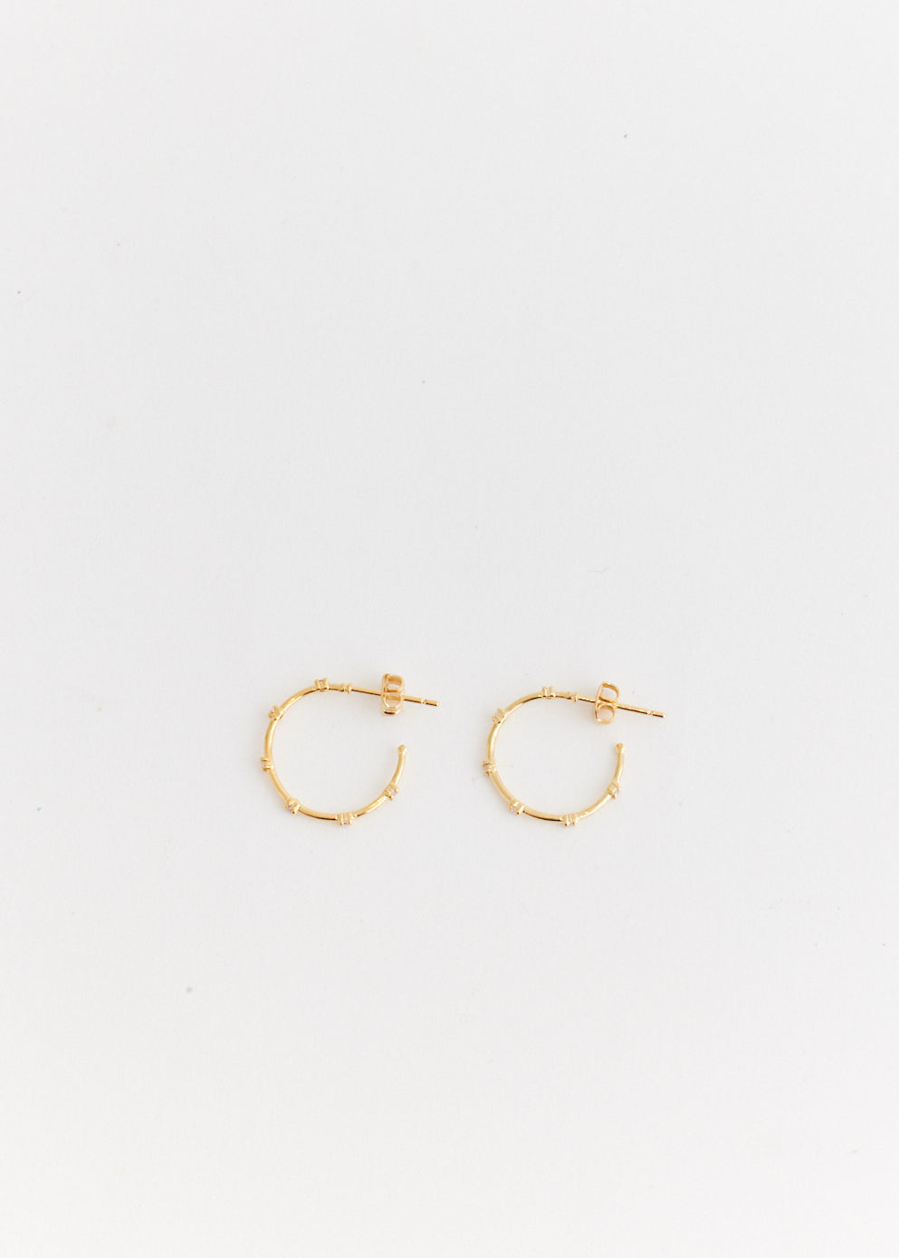 Crystal Hoop Earrings