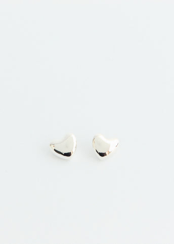 Small Voluptuous Heart Earrings