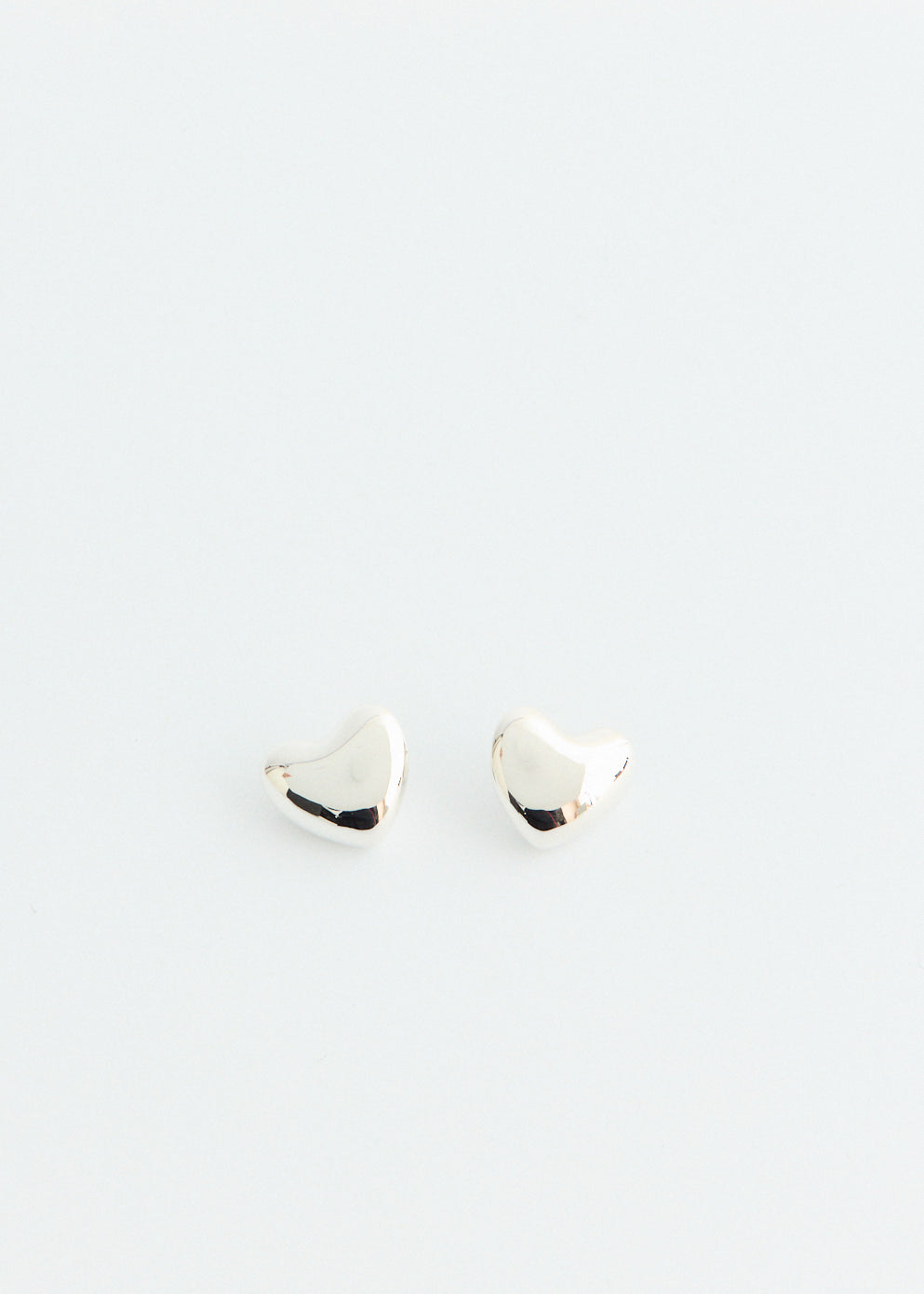Small Voluptuous Heart Earrings