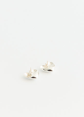 Small Voluptuous Heart Earrings