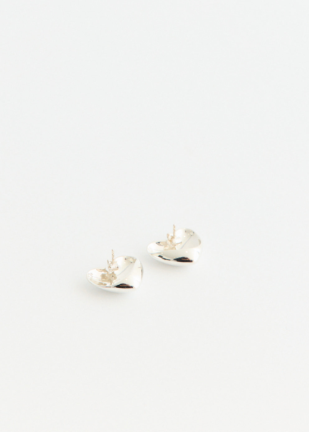 Small Voluptuous Heart Earrings