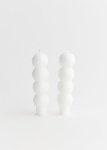 Baby Volute Candles (Set of 2)