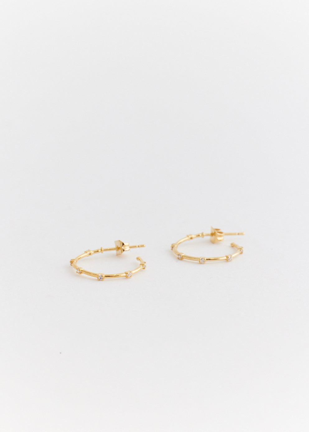 Crystal Hoop Earrings