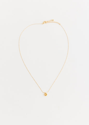 Flower Gold Plated Necklace