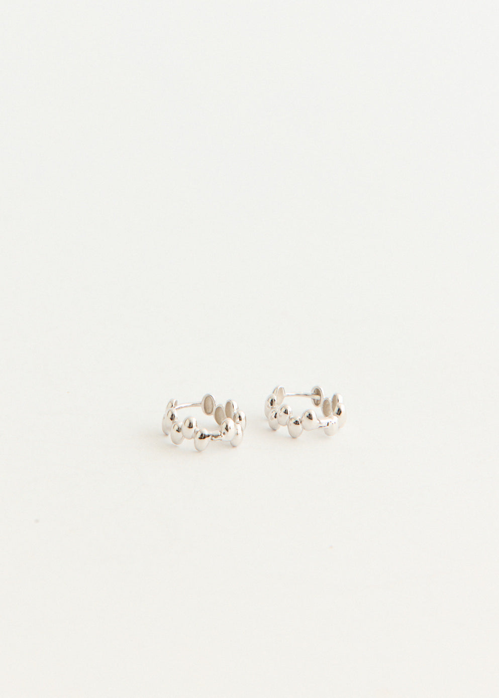 Bubble Hoop Earrings